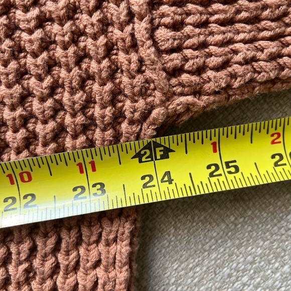 Free People Sweater Women’s XS Chunky Knit Cotton - Picture 5 of 6